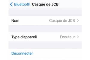 Renommer un accessoire Bluetooth sur iPhone / iPad / Mac