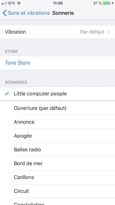 Creer une sonnerie iPhone changer sonnerie iphone