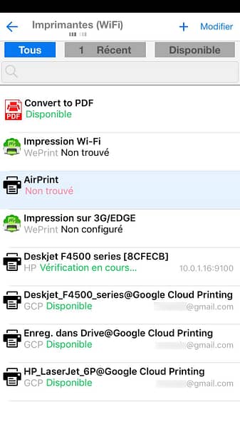 Google Cloud Print printcentral pro
