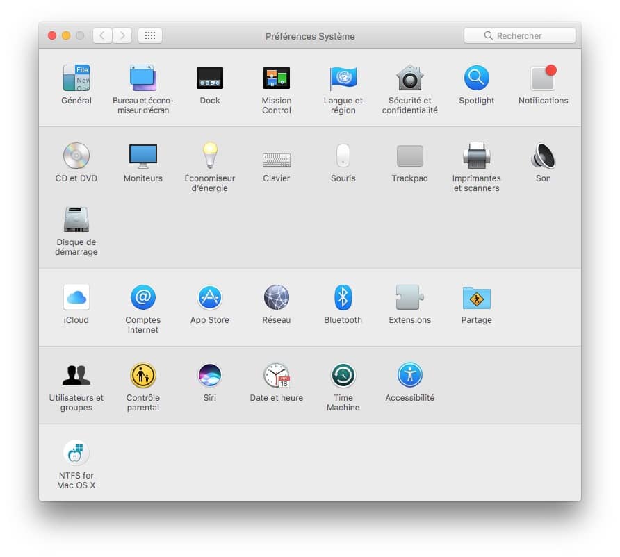 Activer la dictée vocale Mac OS Sierra preferences systeme