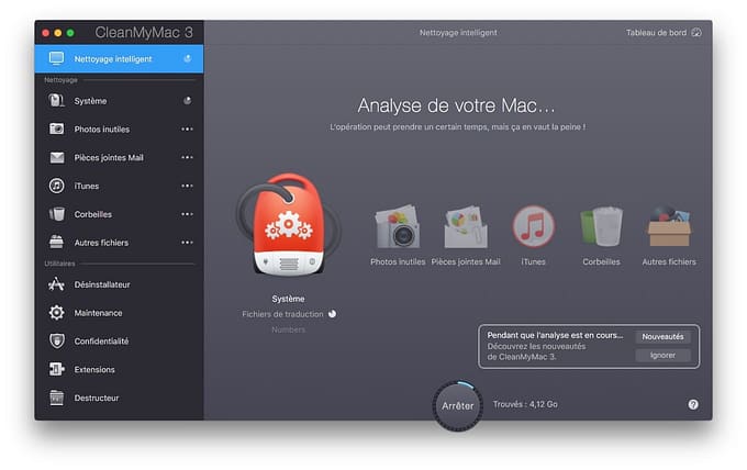 Nettoyer macOS Sierra optimisation