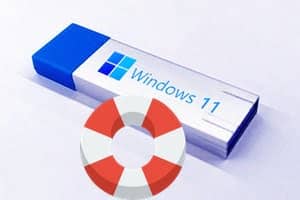 Créer un lecteur de récupération USB pour Windows 11
